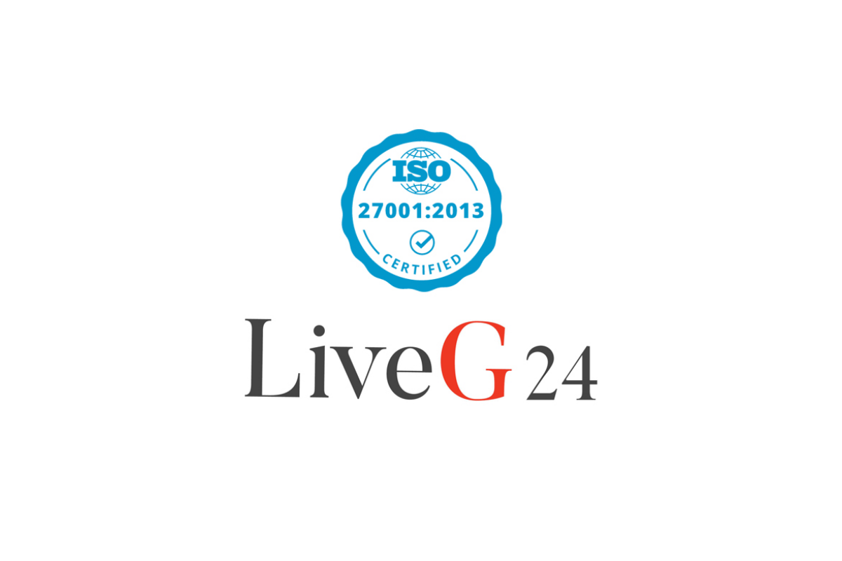 LiveG24 obtains ISO 27001 certification for live games to conquer new markets