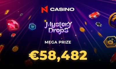 N1 Casino: the player wins a Mega Prize on Mystery Drops
