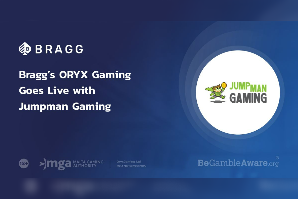 Bragg’s ORYX Gaming Goes Live with Jumpman Gaming