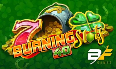 BF Games sets the reels alight with Burning Slots 40