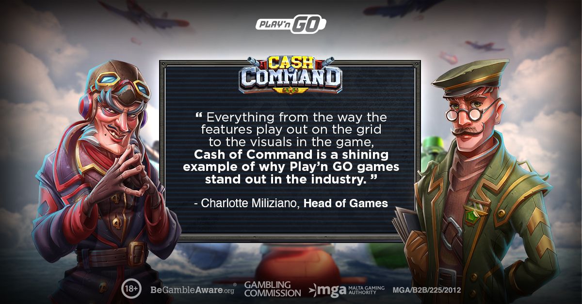 Play’n GO take to the high seas in their latest release, Cash of Command