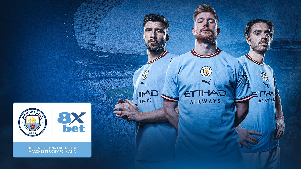 MANCHESTER CITY ANNOUNCE REGIONAL PARTNERSHIP WITH 8XBET