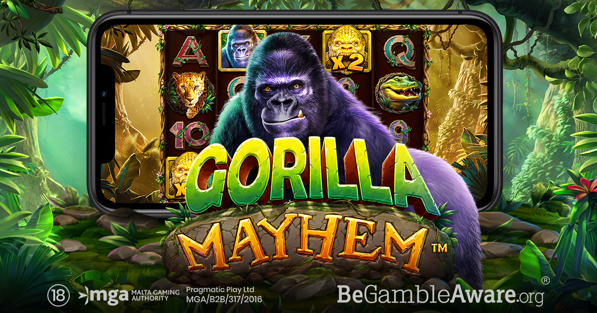 PRAGMATIC PLAY GOES BANANAS WITH GORILLA MAYHEM™