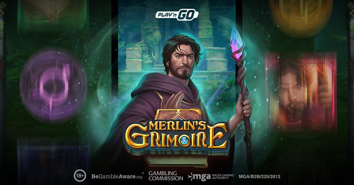 Play’n GO raise a little magic once again with their latest Arthurian Legend title, Merlin’s Grimoire