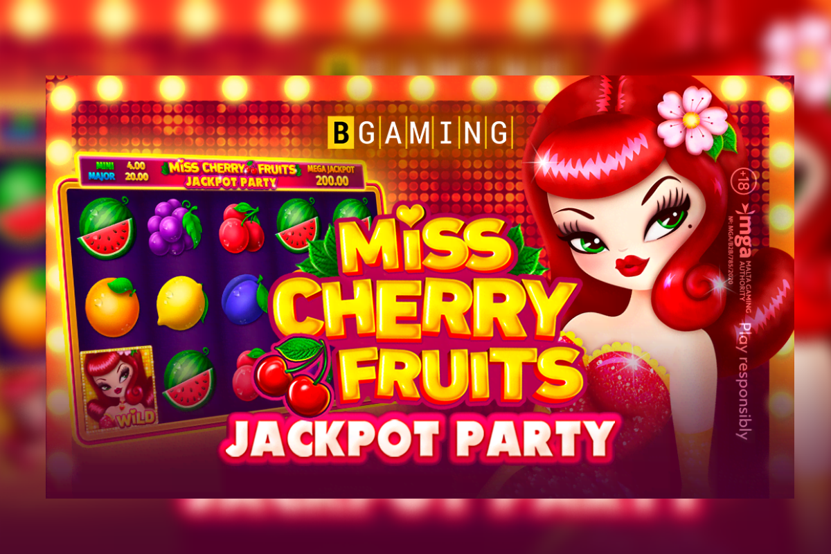 BGaming’s Miss Cherry Fruits Welcomes Players to a Jackpot Party
