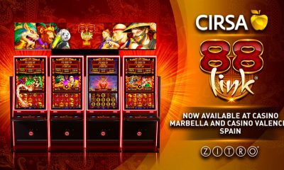 CIRSA INSTALLS ZITRO’S AWARD-WINNING 88 LINK IN ITS CASINOS