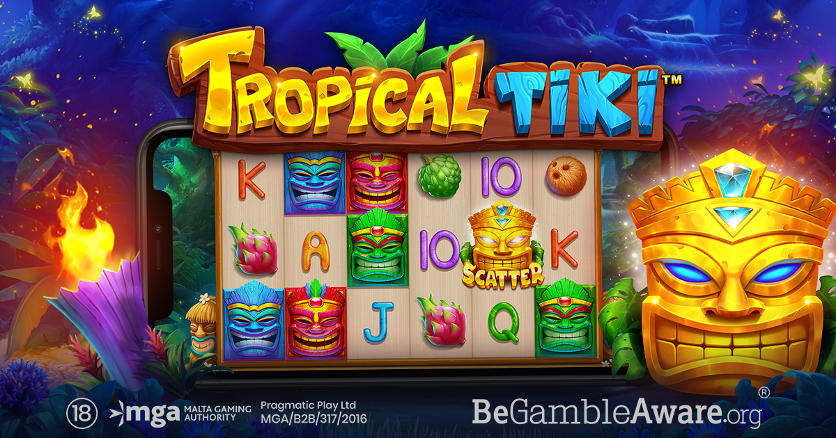 PRAGMATIC PLAY BRINGS NEW TAKE ON TUMBLING REELS IN TROPICAL TIKI ™