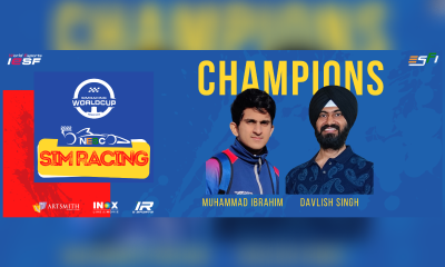 Ibrahim and Davlish to represent India at inaugural Sim Racing World Cup