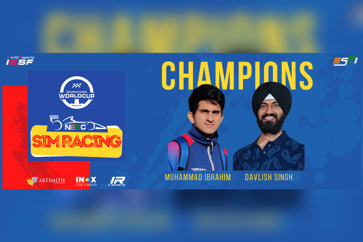 Ibrahim and Davlish to represent India at inaugural Sim Racing World Cup