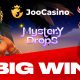 Summer news from Joo Casino: the lucky player caught the MEGA on Mystery Drops
