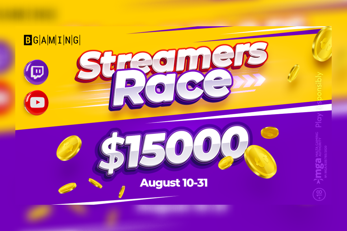 BGaming announces a competition for streamers with a $15 000 prize pool