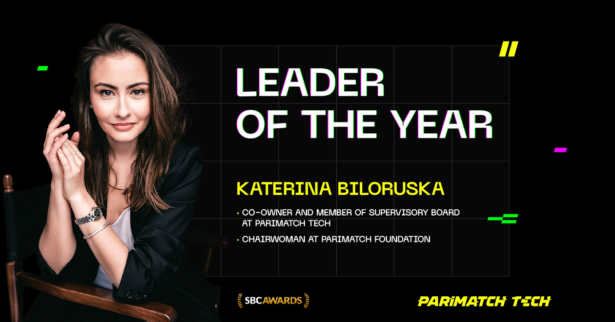 Katerina Biloruska is the winner of the SBC Awards 2022