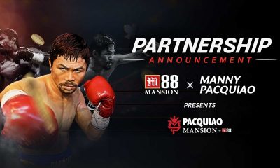 M88 MANSION CHAMPIONS MANNY PACQUIAO IN PARTNERSHIP DEAL
