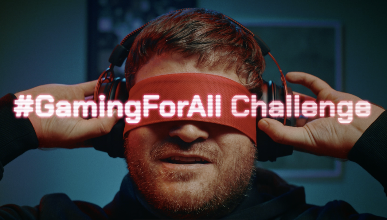 Opera GX teams up with TikTok for the #GamingForAll challenge feat. BlindWarriorSven, challenging gamers to defy their limitations