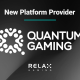 Relax Gaming strikes content deal with platform provider Quantum Gaming