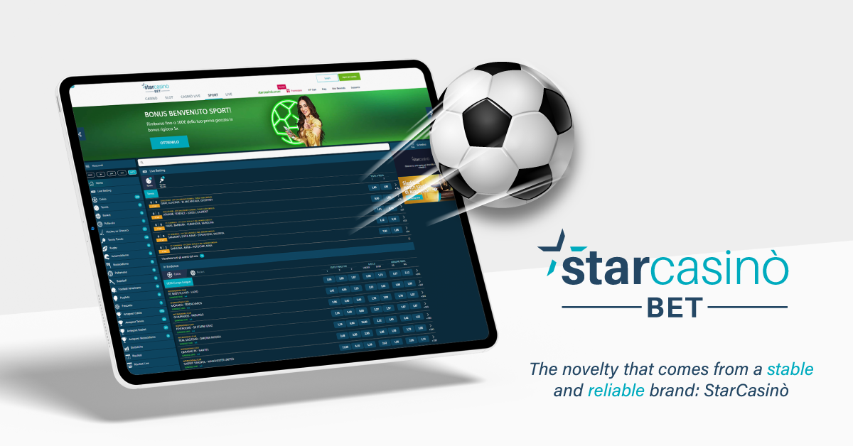 Starcasinò Bet: The New StarCasinò Sportsbook
