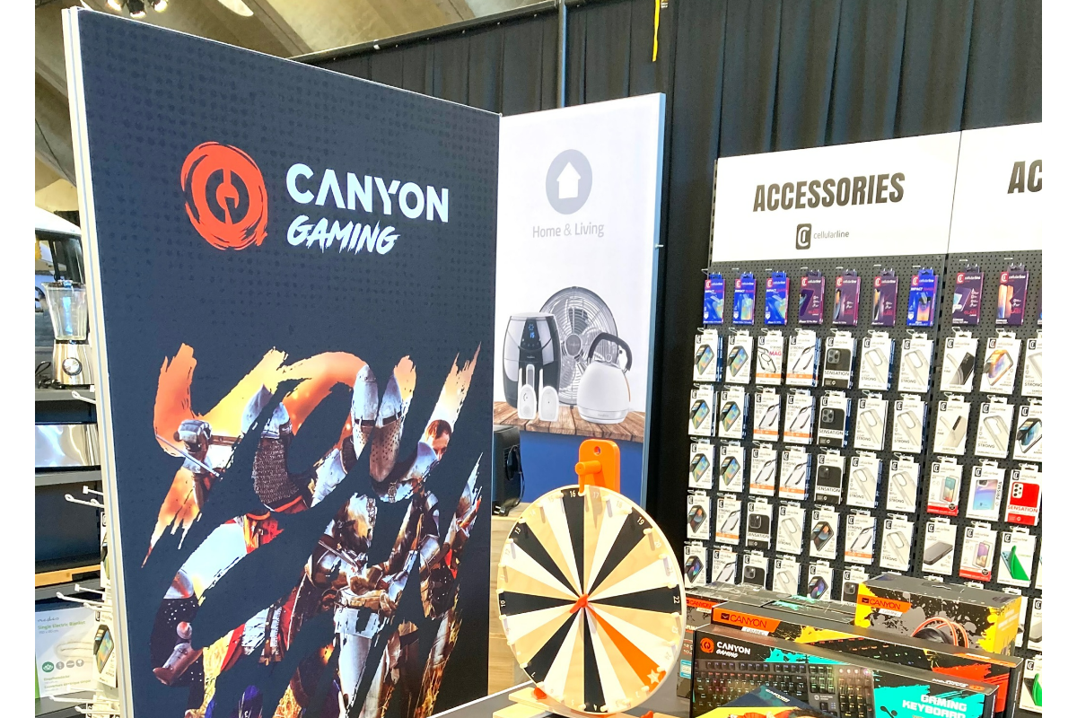 ASBIS Group presented its own brand «Canyon Gaming» at the Consumer Electronics Show «Inspiration village» in Belgium