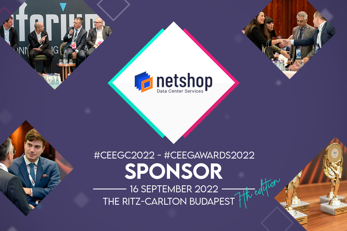 : NETSHOP ISP announced as General Sponsor at CEEGC Budapest (16 September, The Ritz-Carlton Budapest)