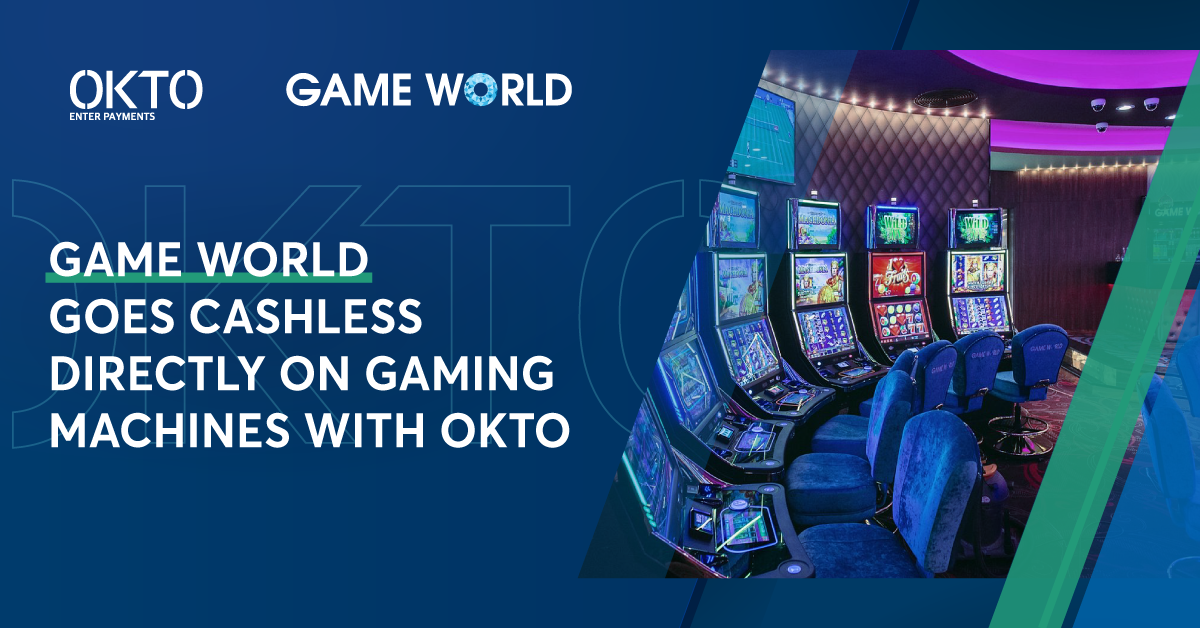 Game World and OKTO launch Romania’s first cashless-operated slot machines