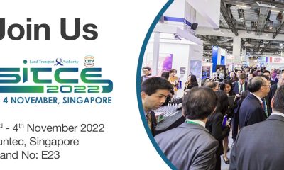 Innovative Technology debut at transport congress in Singapore (SITCE 2022)