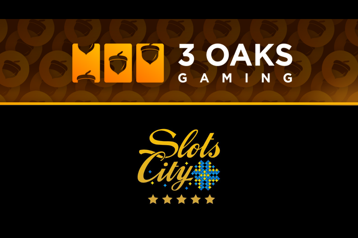 Slots City improves content offering with 3 Oaks Gaming integration