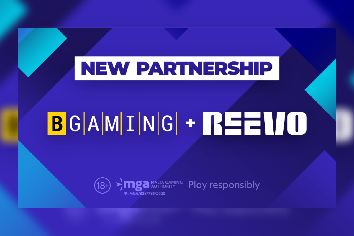 BGaming rolls out a content partnership with Reevo