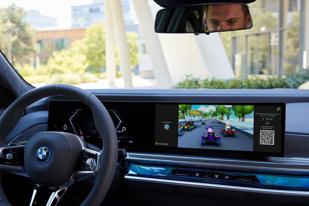 BMW Group partners with AirConsole to bring casual gaming into vehicles in 2023