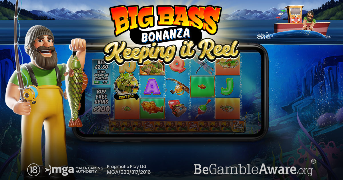 PRAGMATIC PLAY ADDS TO HIT SERIES WITH BIG BASS BONANZA KEEPING IT REEL™