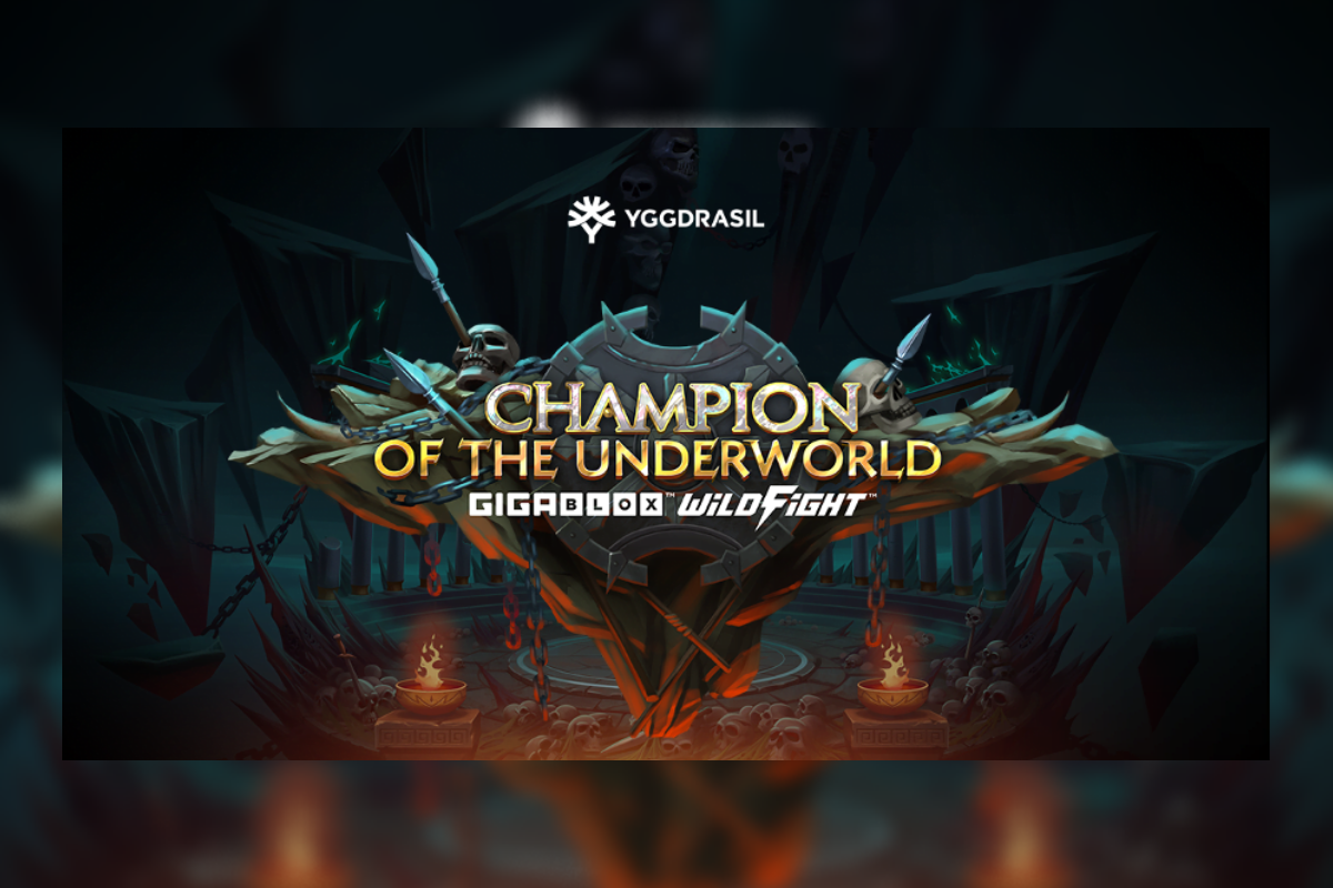 Return to the depths in latest Yggdrasil release Champion of the Underworld GigaBlox™ feat. Wild Fight™