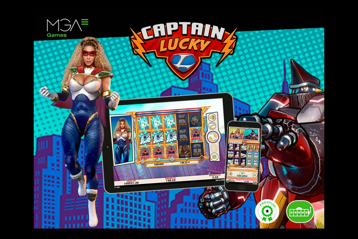 Captain Lucky, the MGA Games slot game that is out of this world!
