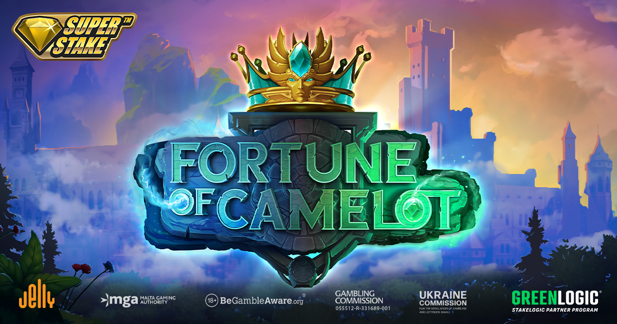 PLAY FOR GLORY AND BIG WINS IN FORTUNE OF CAMELOT FROM STAKELOGIC