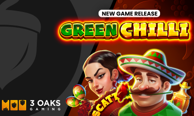 3 Oaks Gaming turns up the heat in latest launch Green Chilli
