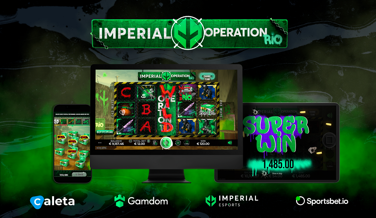 Caleta Gaming Partners with Imperial Sportsbet.io to Release the Slot “Imperial: Operation Rio”