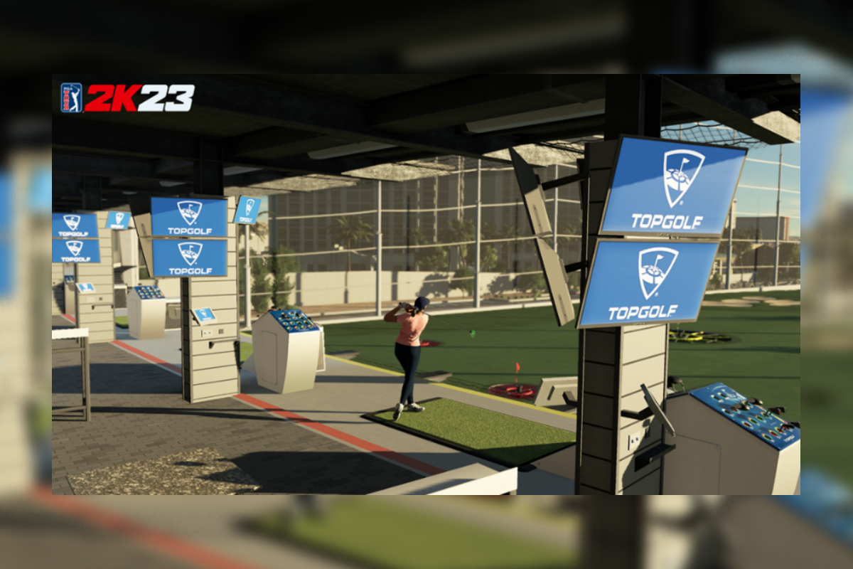 Topgolf celebrates inclusion in PGA TOUR 2K23 videogame with UK launch activities