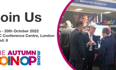 ITL demo latest cash handling and biometric solutions at London’s Autumn Coin Op Show (ACOS)