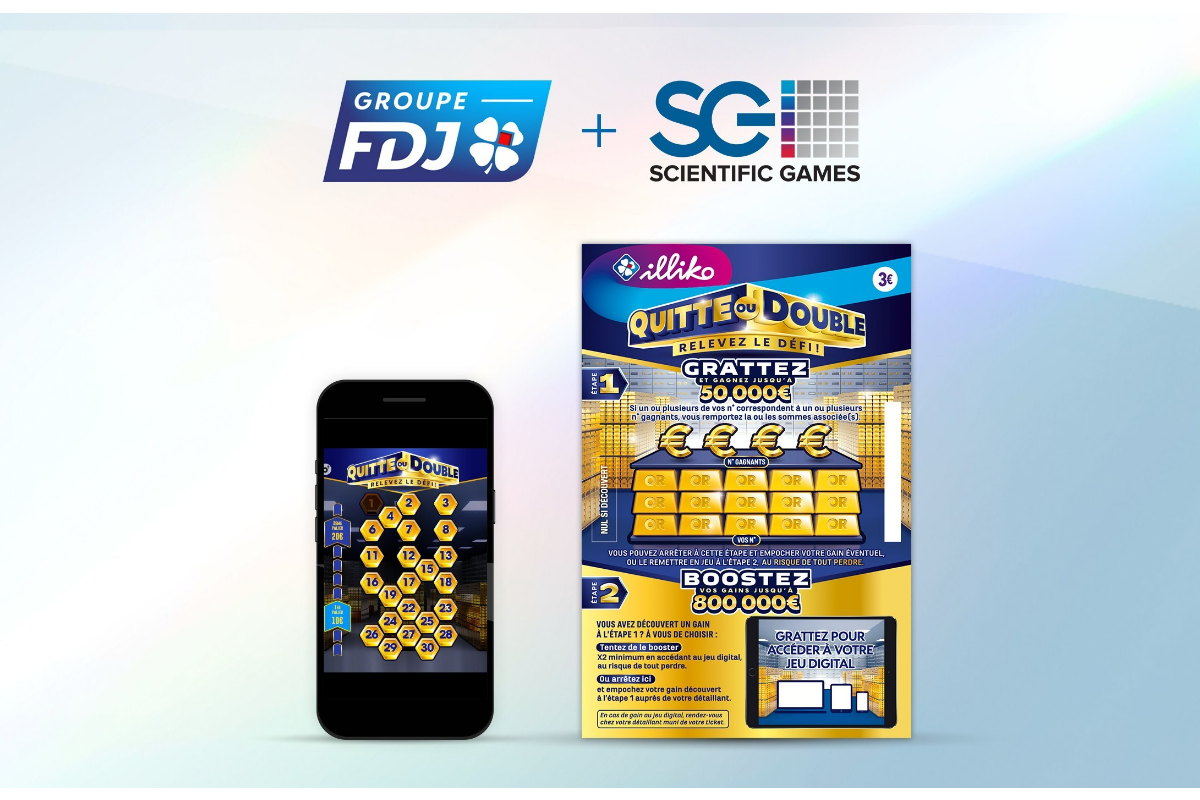 SCIENTIFIC GAMES AND GROUPE FDJ DEBUT LOTTERY GAMES OF THE FUTURE