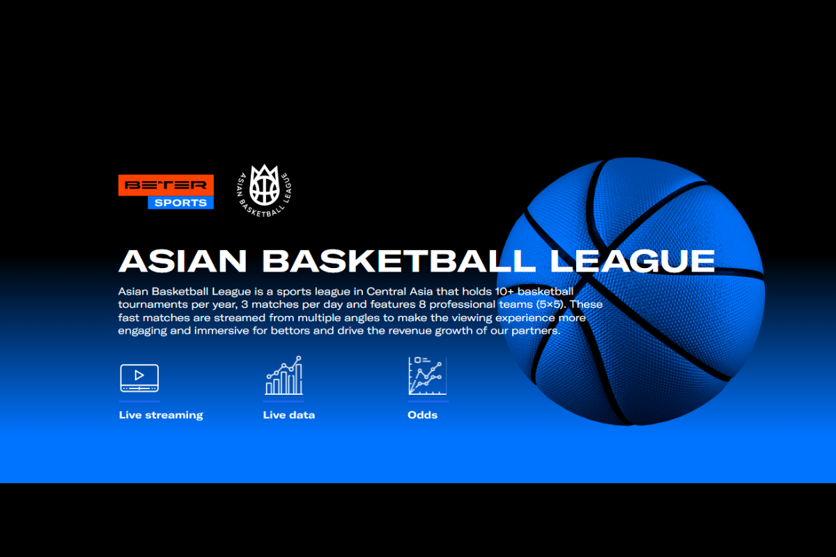 BETER expands its sports portfolio with Asian Basketball League