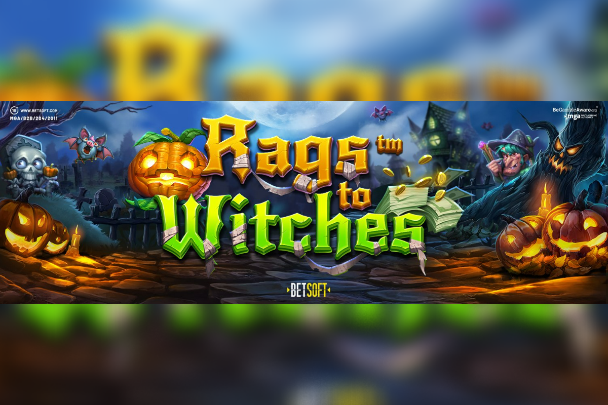 Betsoft Gaming Invites Players to Hit the Halloween Jackpot in a Rags to Witches Adventure