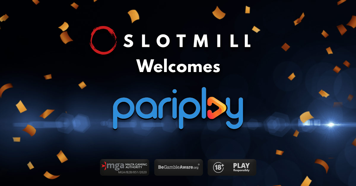 Slotmill signs distribution agreement with Pariplay