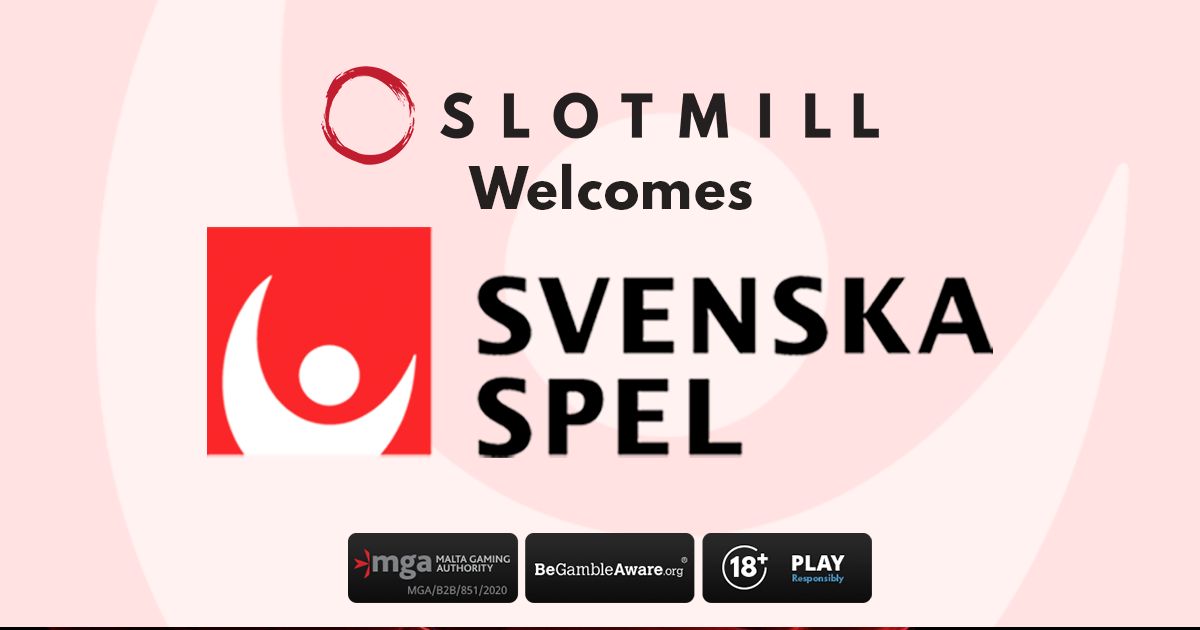Slotmill selected as content provider to Svenska Spel Sport&Casino