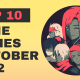 October Top 10 Games ranked in the Game Development World Championship 2022