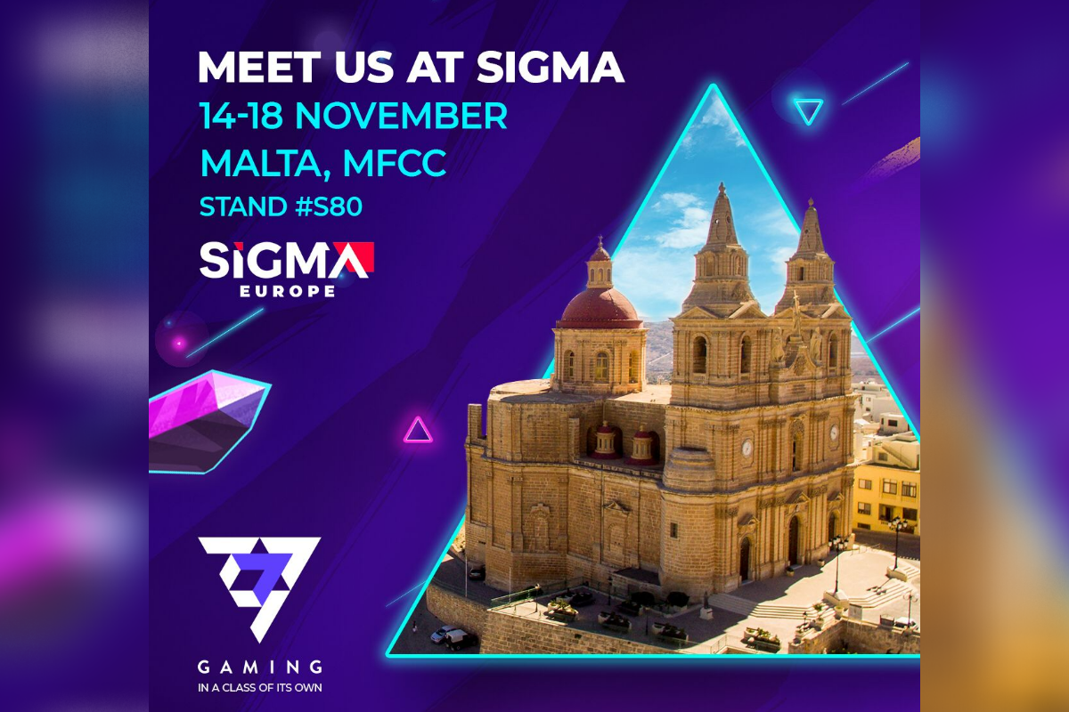 7777 gaming will exhibit at SiGMA Malta