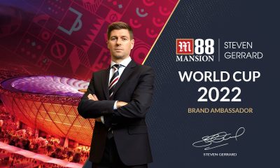 M88 Mansion Appoints Steven Gerrard as Brand Ambassador