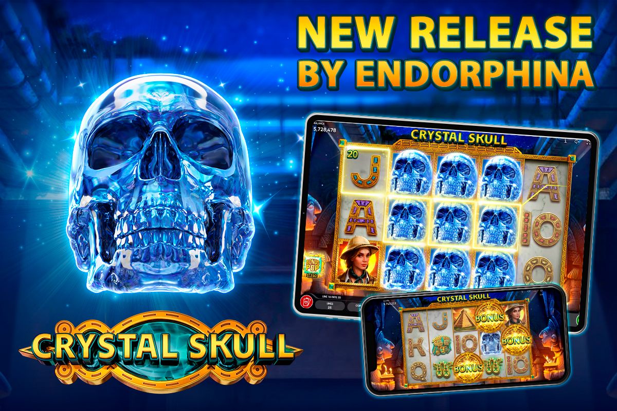 Endorphina releases its newest Crystal Skull adventure slot!