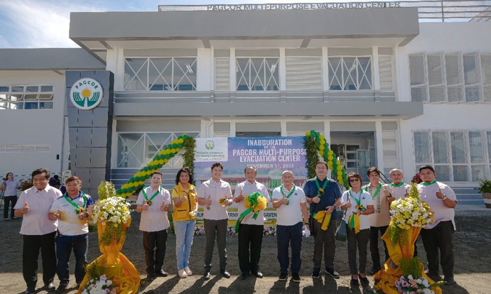 PAGCOR’s emergency facility formally opens in flood-prone Pangasinan town