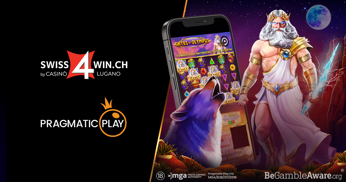 PRAGMATIC PLAY LAUNCHES SLOT CONTENT WITH SWISS4WIN.CH BY CASINÒ LUGANO