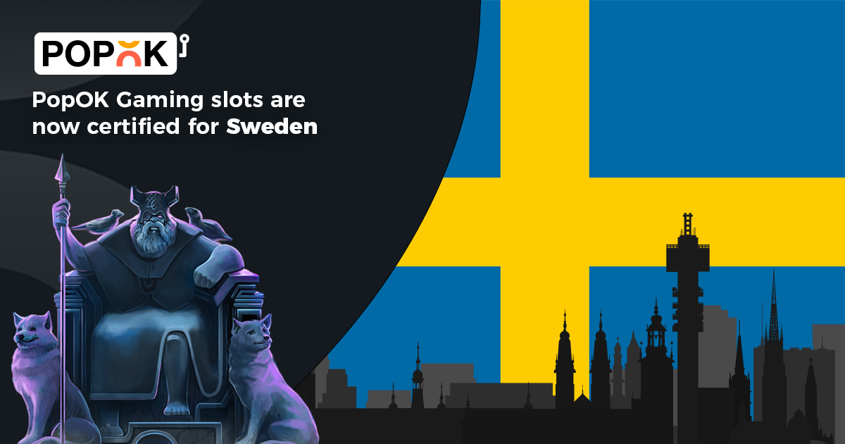 Popok Gaming has received a Certificate for Sweden