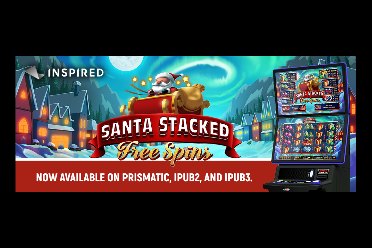 INSPIRED LAUNCHES SANTA STACKED FREE SPINS TO THE PUB ESTATE