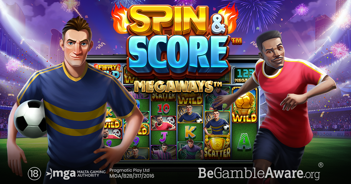 PRAGMATIC PLAY HITS THE BACK OF THE NET WITH SPIN & SCORE MEGAWAYS™