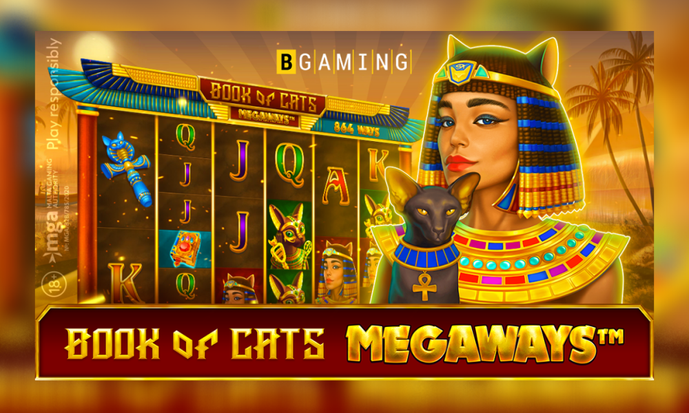 BGaming levels up classic book experience in Book of Cats MEGAWAYS™